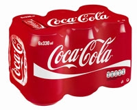 Coca Cola 可口可乐 (6罐装) 6x330ml
